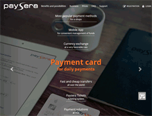 Tablet Screenshot of paysera.com